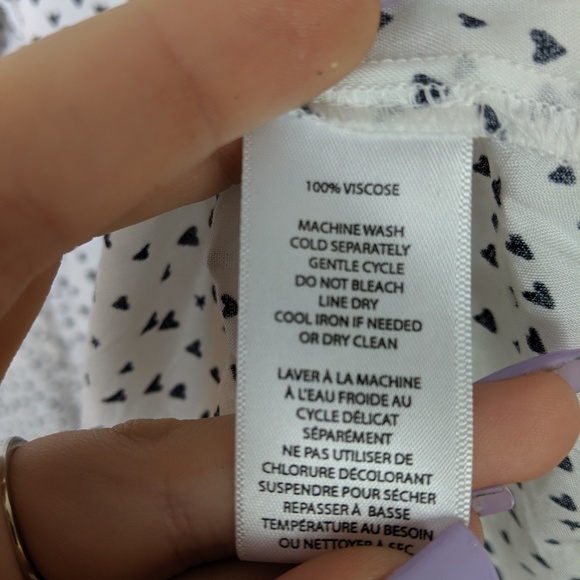 Beachlunchlounge Alana printed button front blouse - Picture 5 of 5